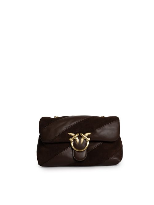 Borsa Love Puff Classic in pelle e suede PINKO | 100038 A2JYL74V